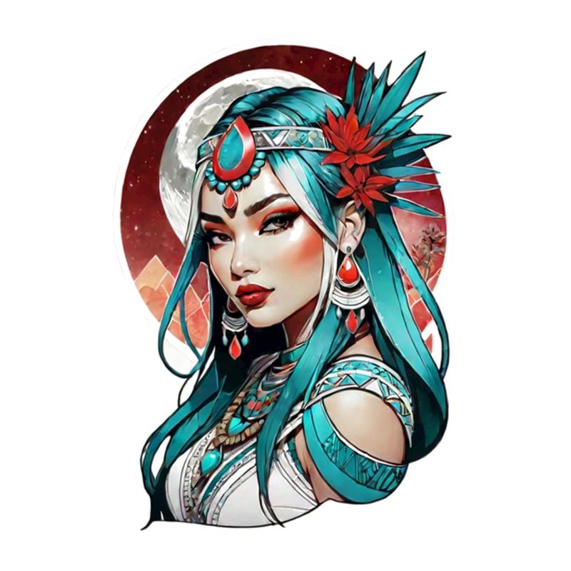 Indische Prinzessin - Aztek