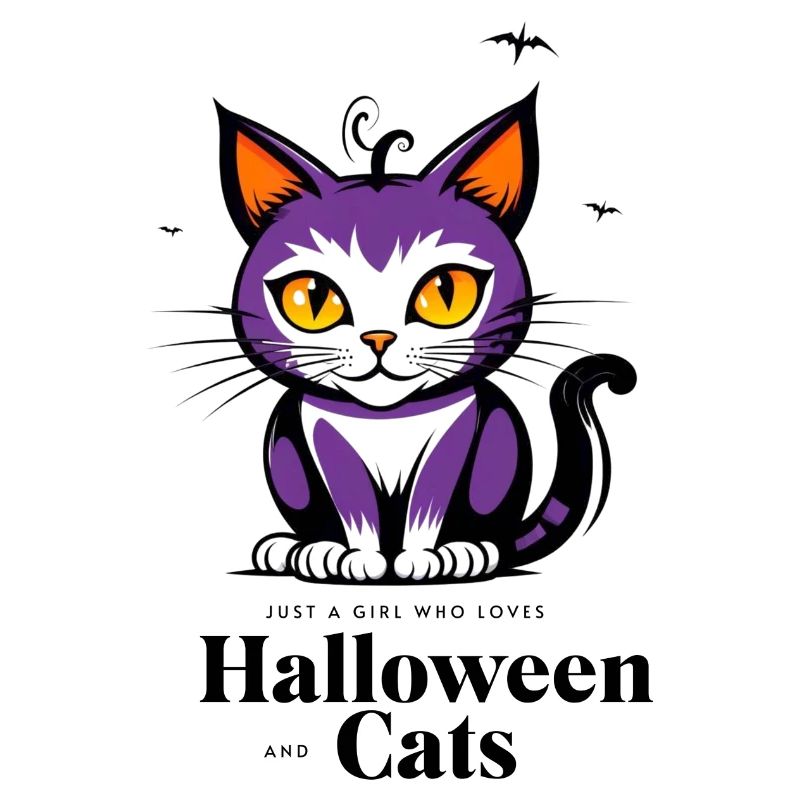 Halloween Katze süß