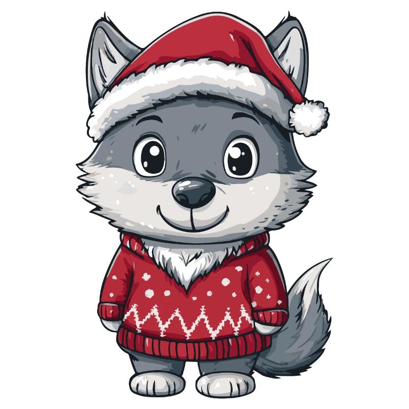 Wolf Weihnachten Comic