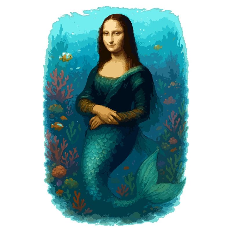 Mona Lisa Meerjungfrau