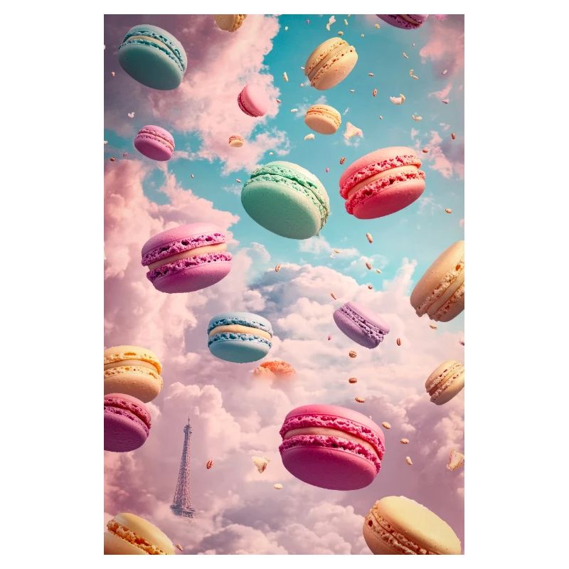 Pariser Macaron-Traumlandschaft