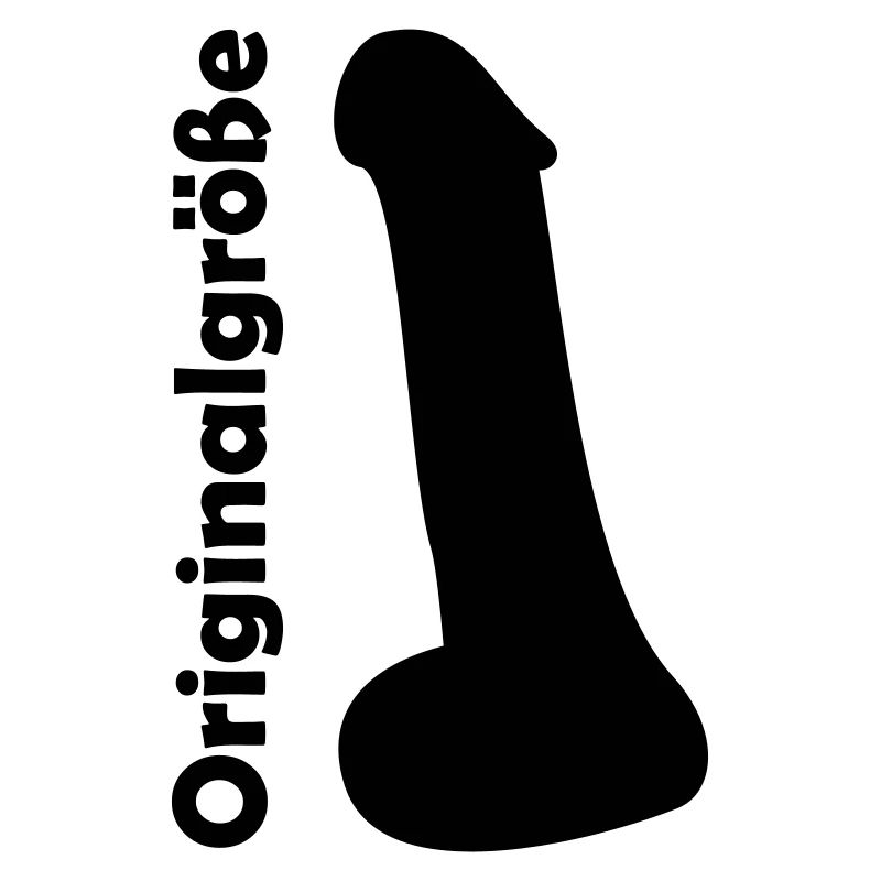 Penis Originalgröße