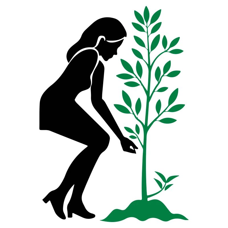 Einpflanzen Naturschutz Baum