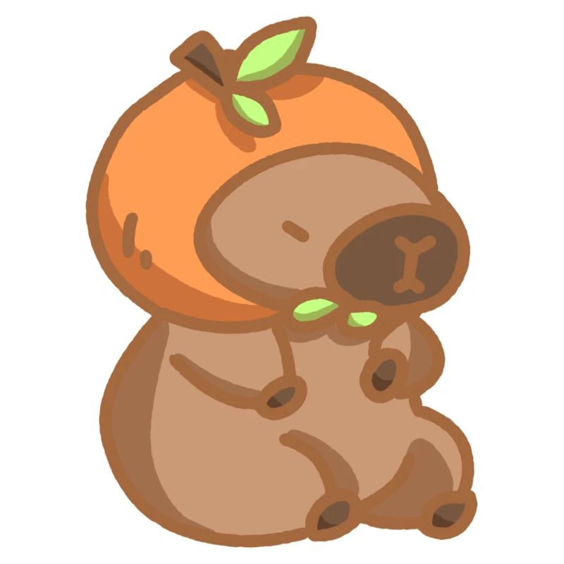 Capibara Orange