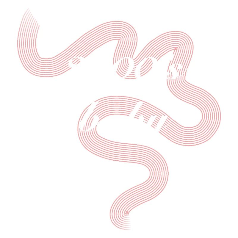 2000er Baby Retro Ribbon