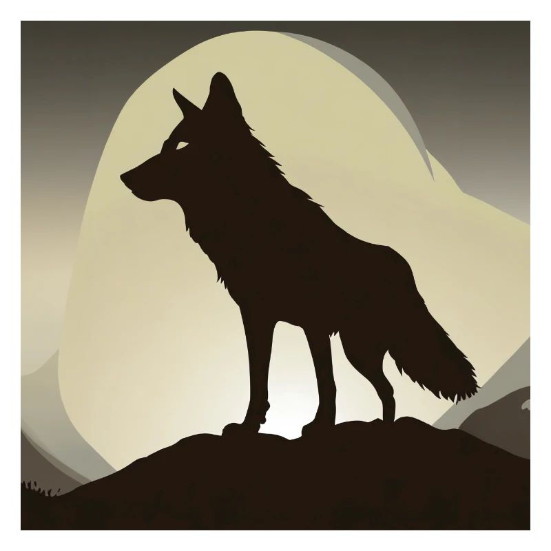 Wolf Silhouette