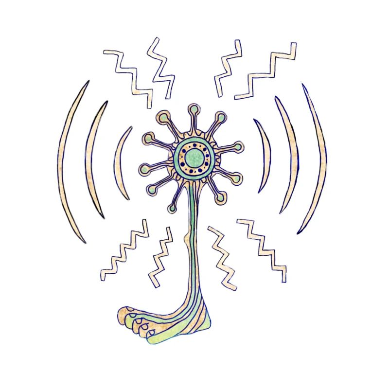 Fuß-Radio