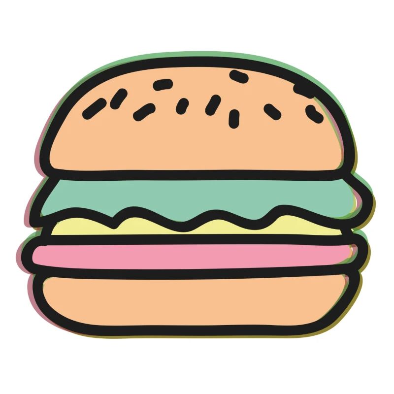 Burger Illustration