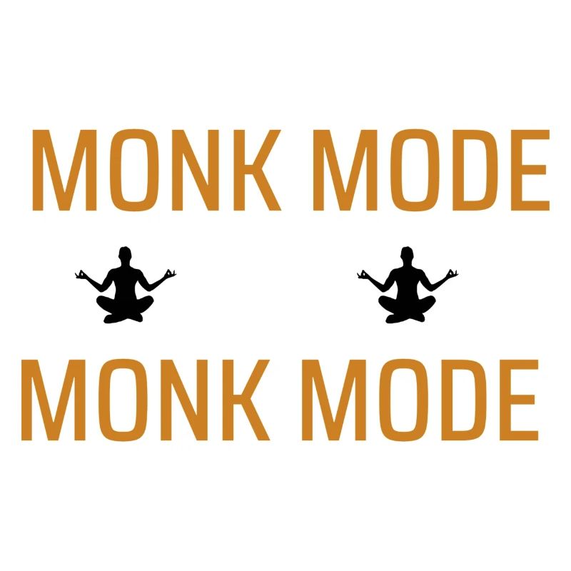 Mönch Meditationsmodus