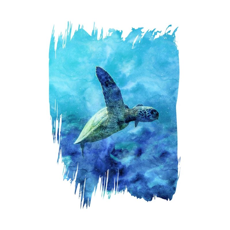Schildkröte im Meer