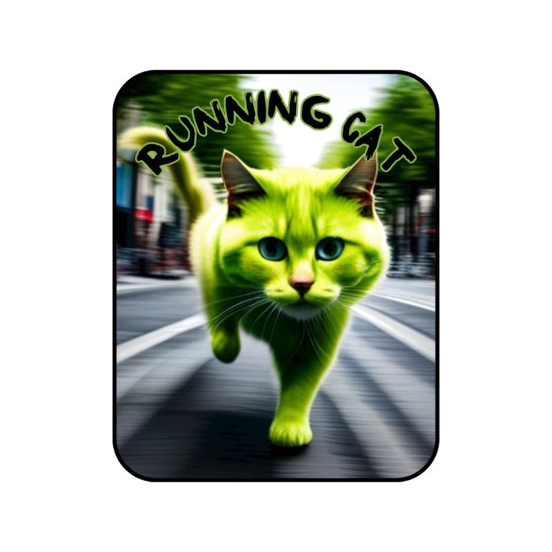 Grüne katze