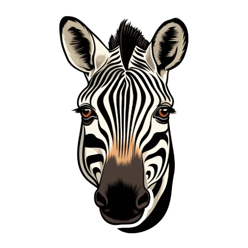 Zebrakopf