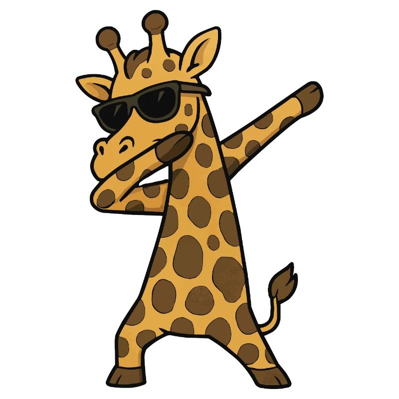 giraffe dabbing