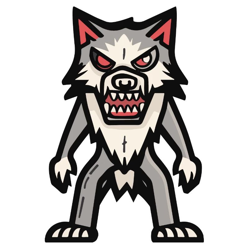 Wolf Halloween Comic