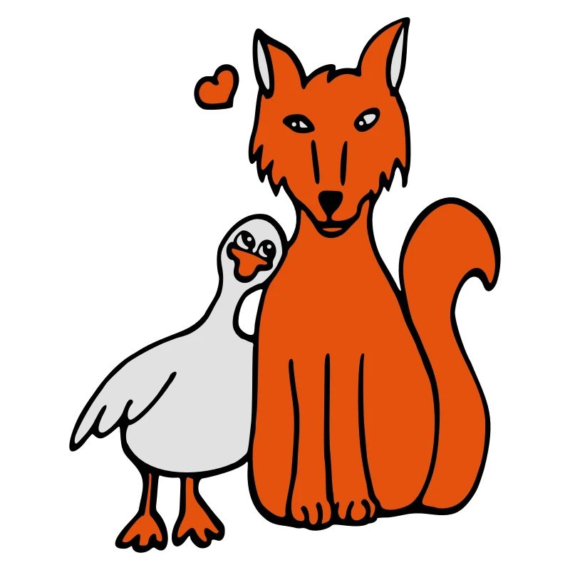 Fuchs und Gans