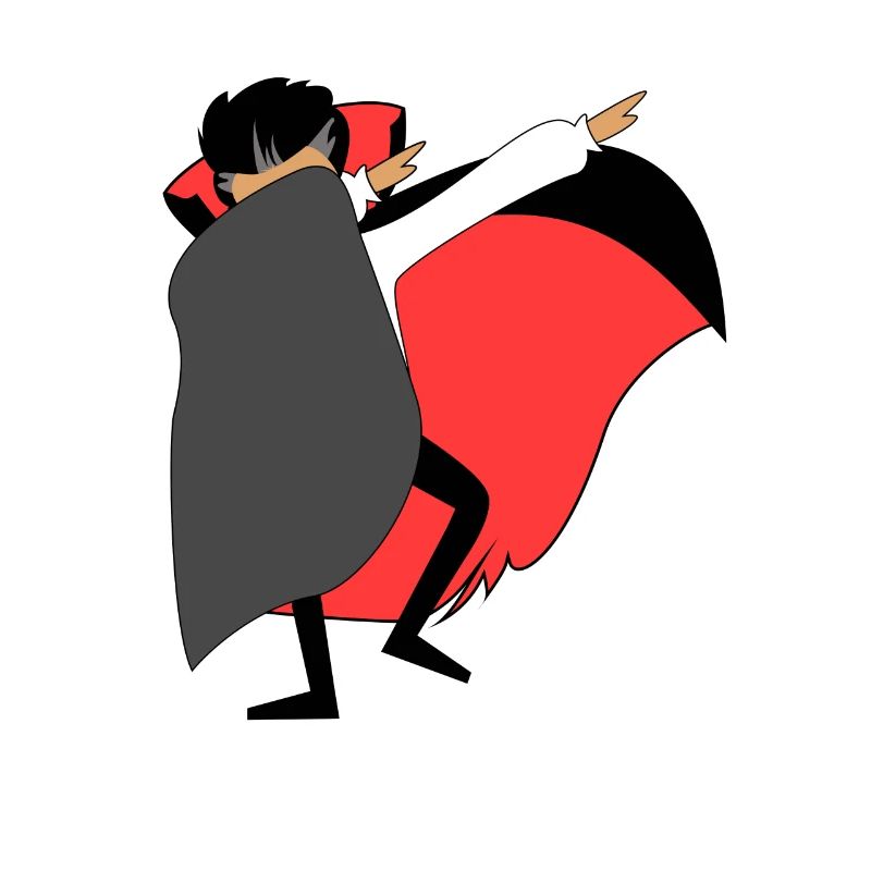 Dabbing Vampire