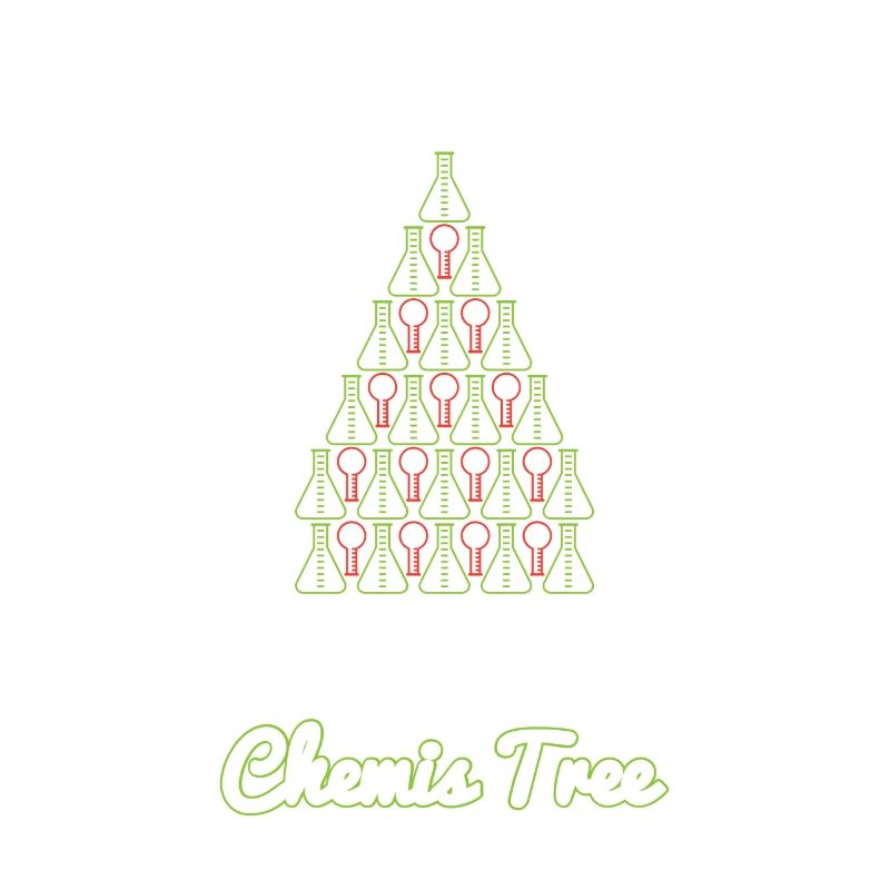 Chemis Tree Chemistry Christmas Tree Gift