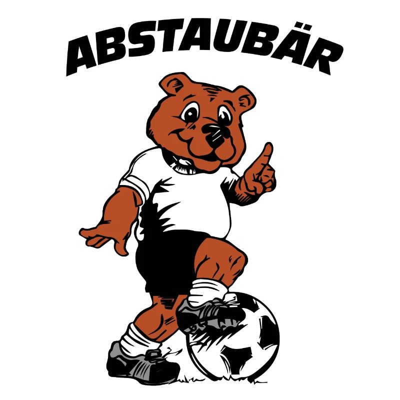 Abstaubär weiss schwarz