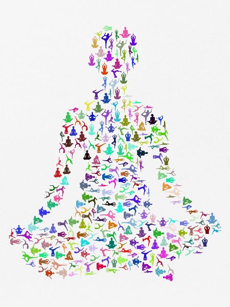 Yoga Übung Frau