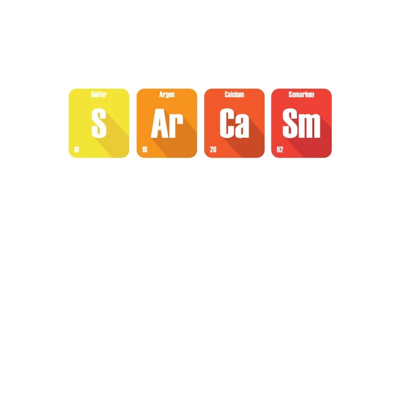 Sarkasmusgeschenk für Chemielehrer