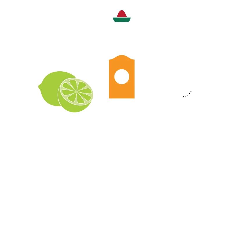 Les Trois Amigos Tequila Lime Sel Cinco De Mayo