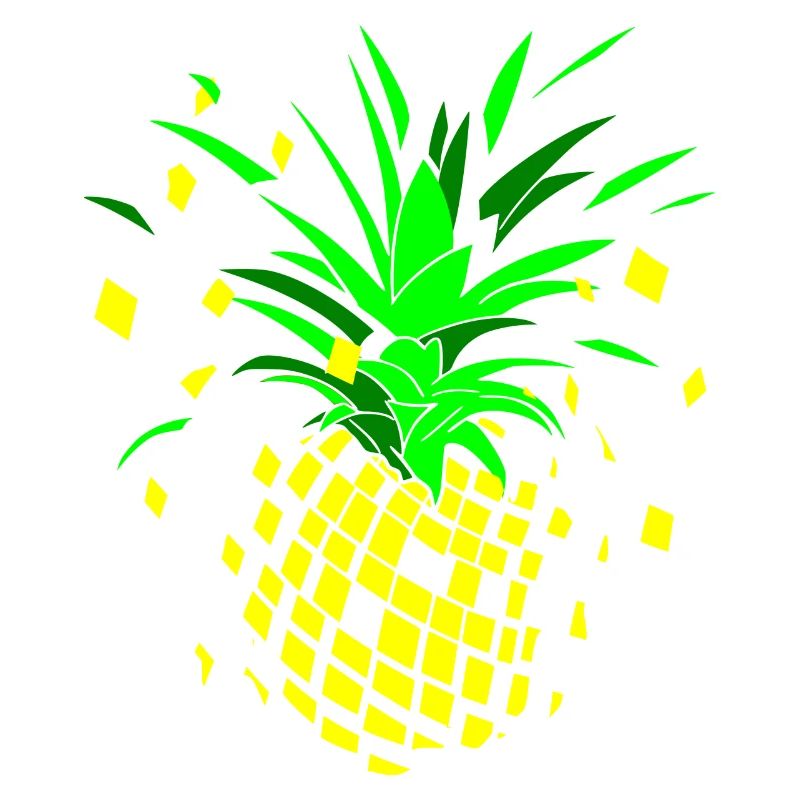 Ananas fruchtige Explosion