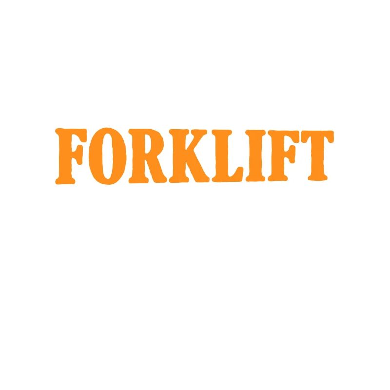 Forklift driver operator funny design