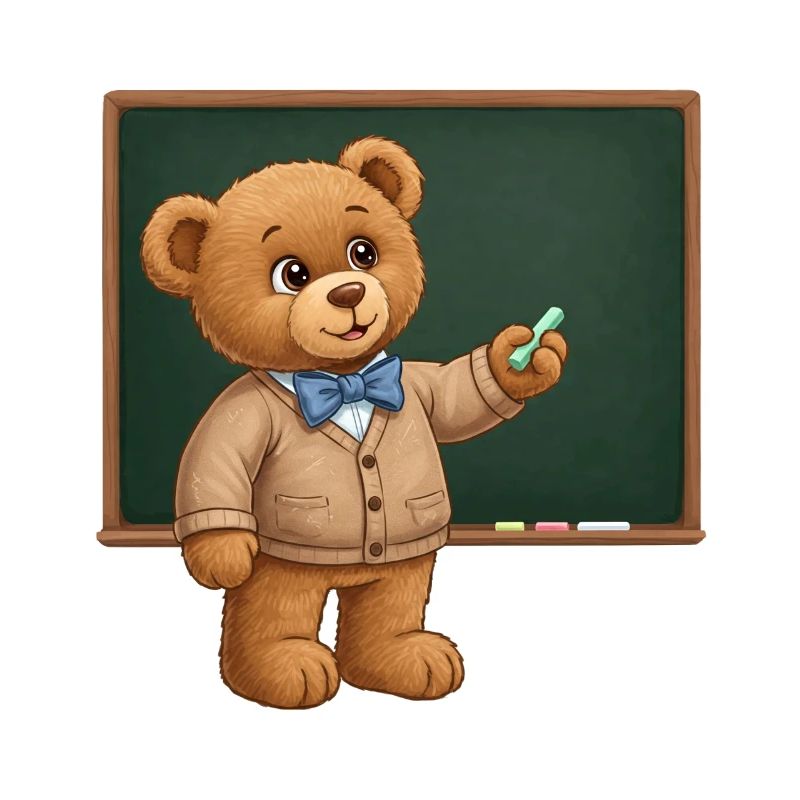 Teddybär Lehrer