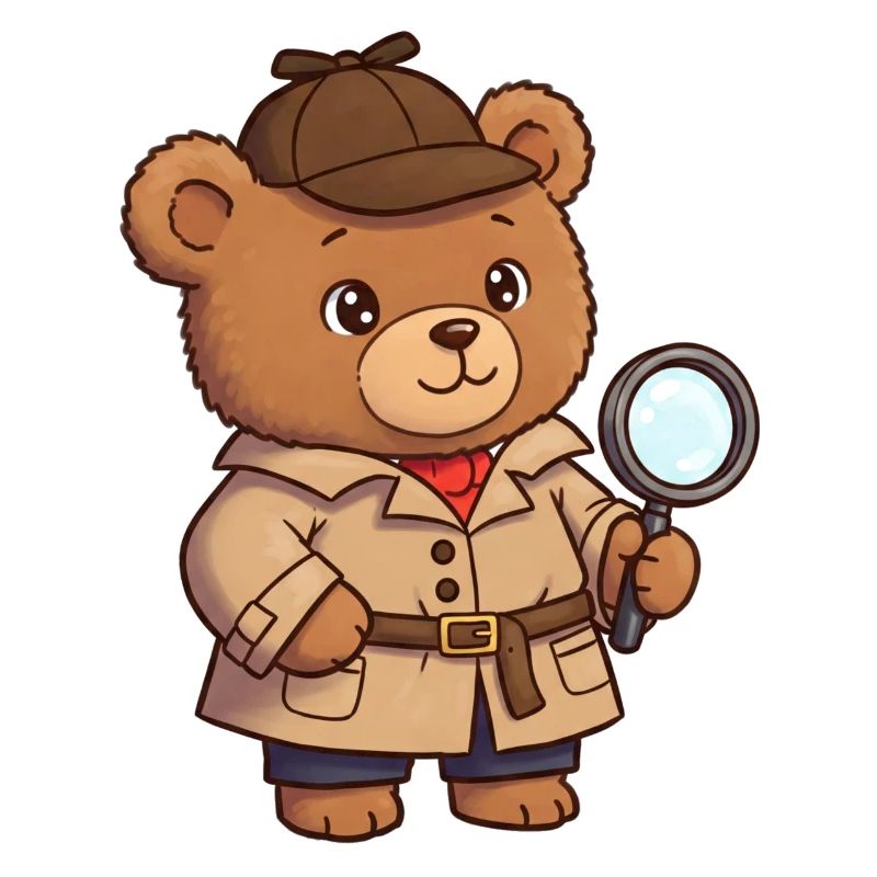 Teddybär Detektiv