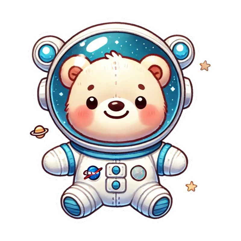 Teddybär Astronaut
