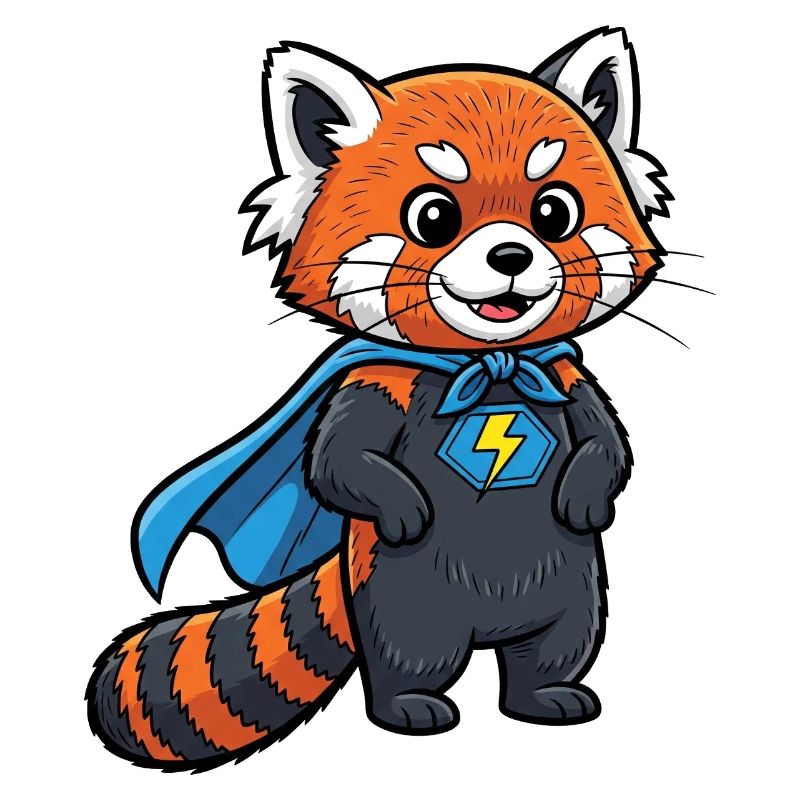 Superheldenkätzchen Design