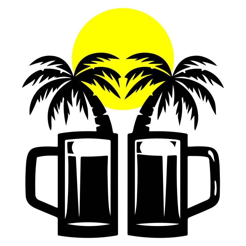 Bier Urlaub Palmen