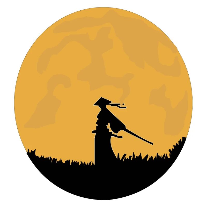 Samurai silhouette
