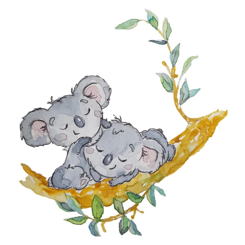 Koalas Zärtlichkeit