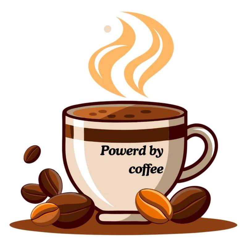 Powerd by coffee