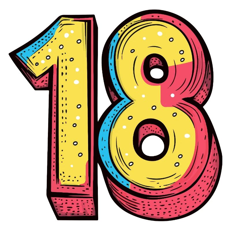 Bande dessinée à 18 chiffres