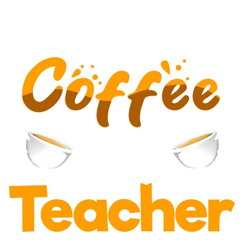 Half Coffee Half Teacher Funny Teaching Humor