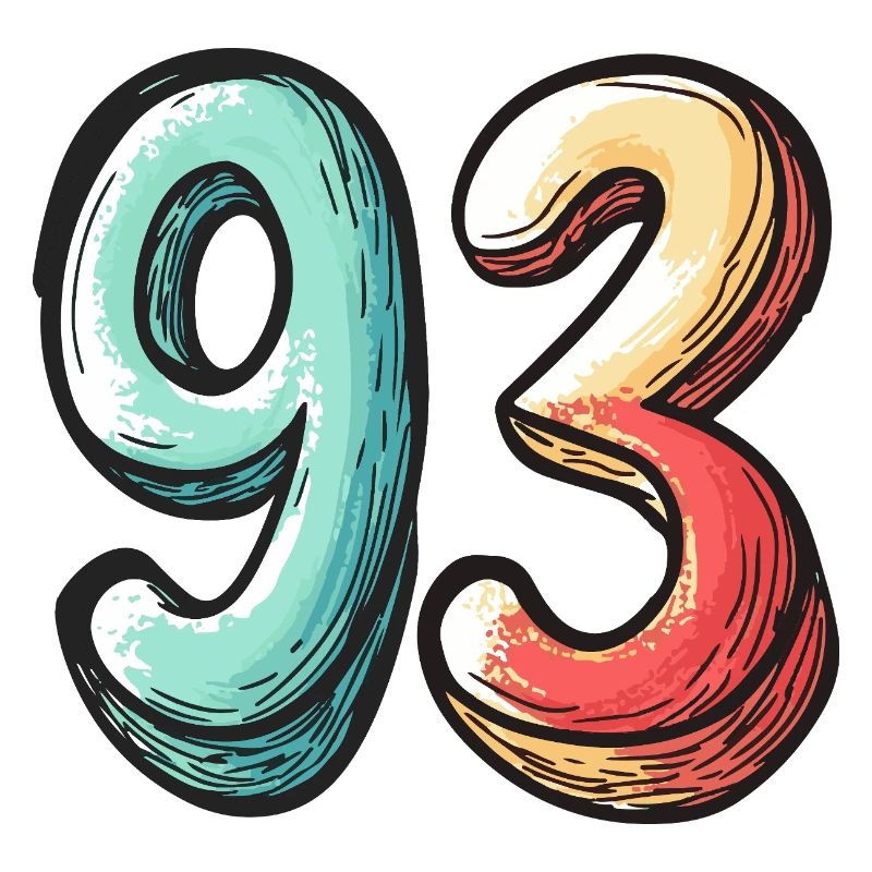 Bande dessinée à 93 chiffres