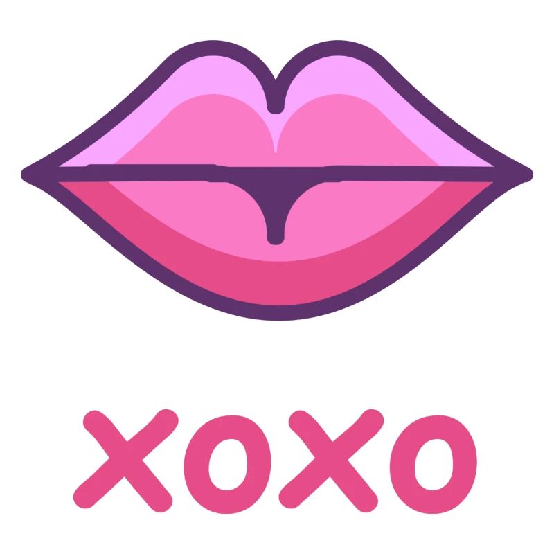 XOXO Kussmund