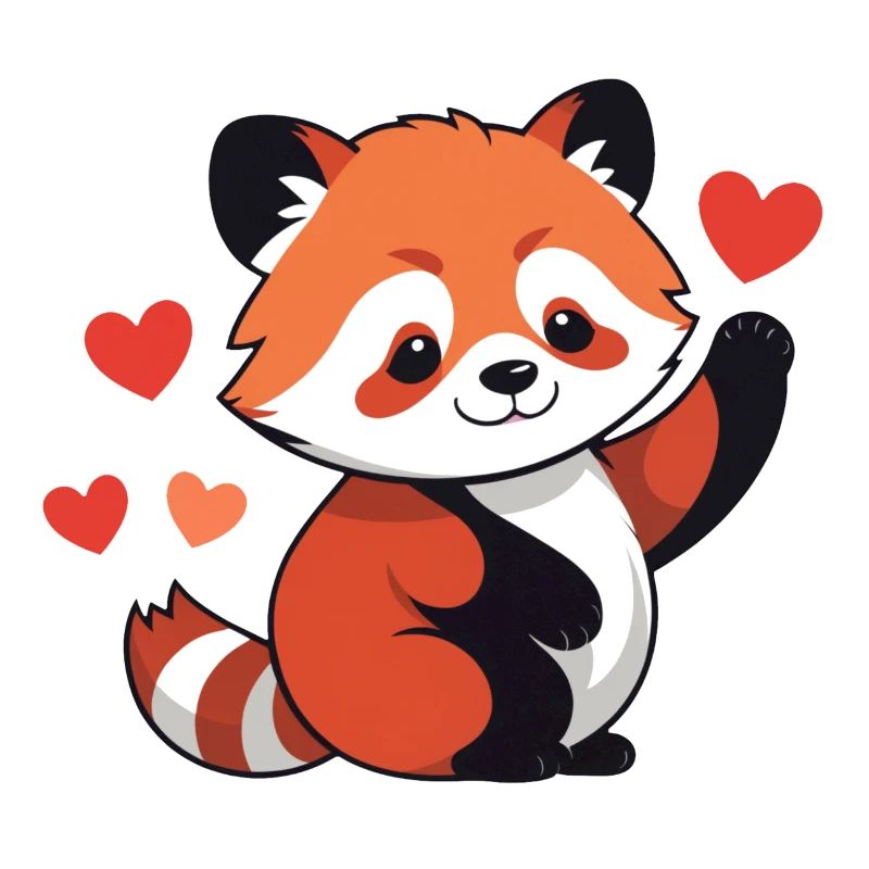 Red Panda Love