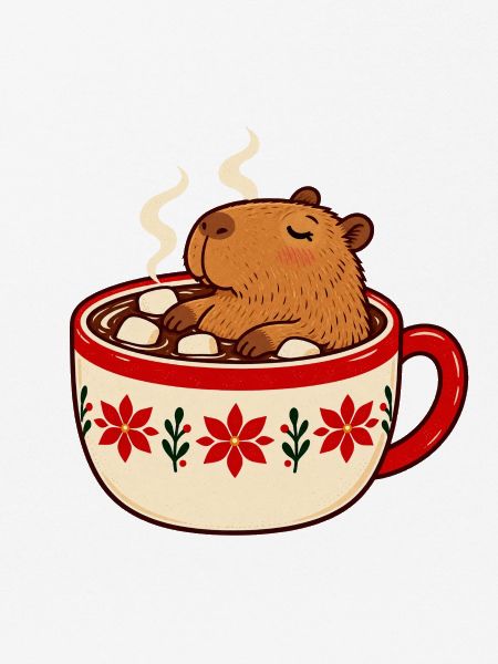 Kuschel-Bär im Kakao-Becher