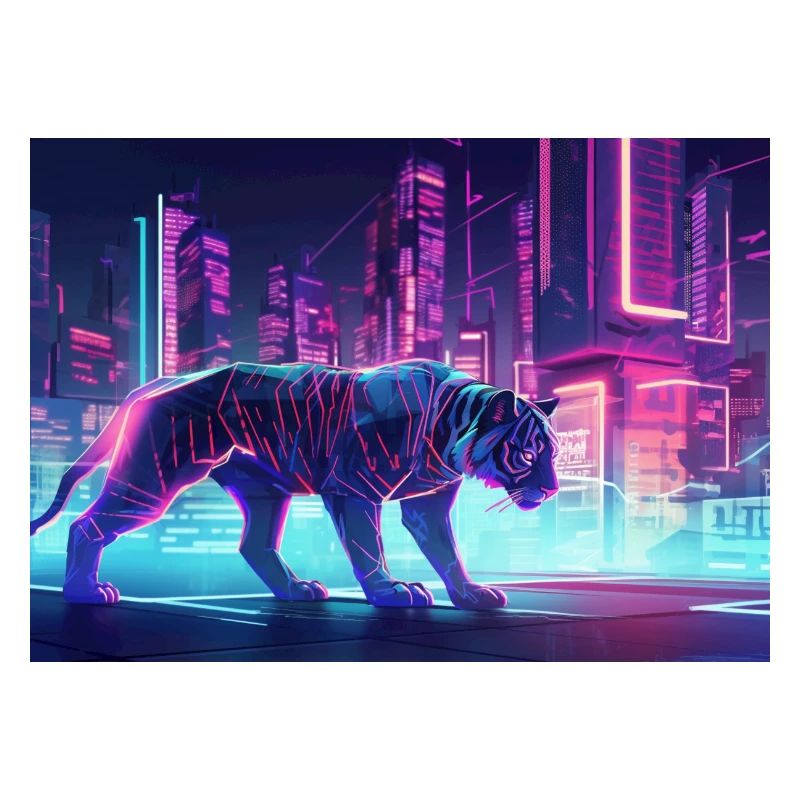 Futuristic Tiger