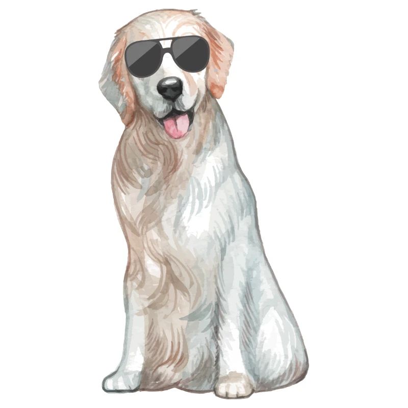 Lustiger Hund