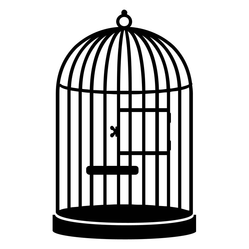 Leerer Käfig / empty cage (, 1c)