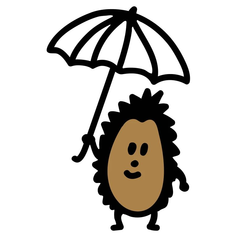 Igel - Schirm