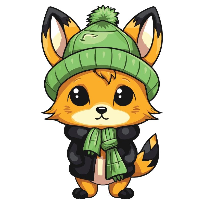 Fox Winter Comic