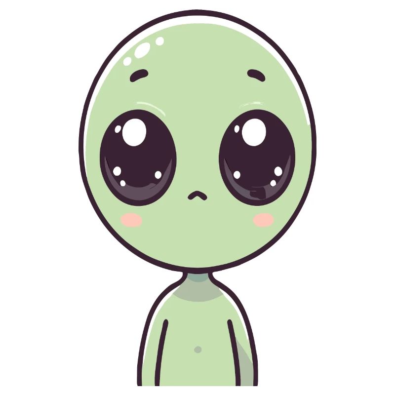 Süßer Alien
