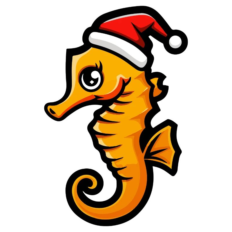 Seepferd Weihnachten