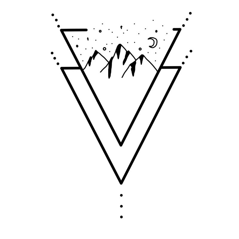 Mountains triangle