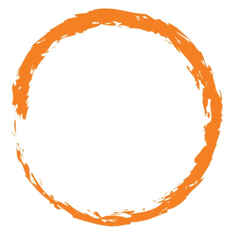 Orange circle